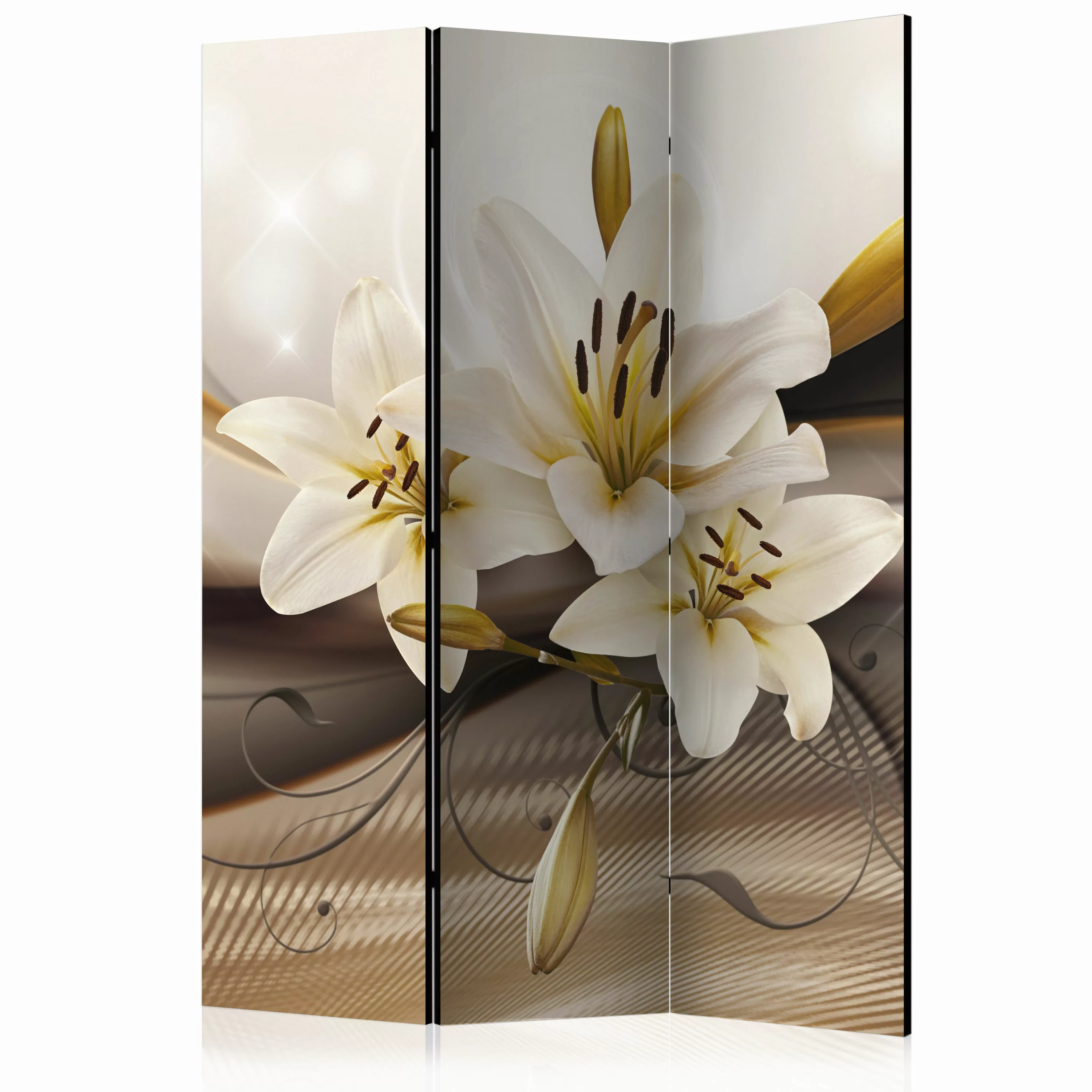 3-teiliges Paravent - The Desert's Garden  [room Dividers] günstig online kaufen