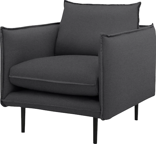 INOSIGN Sessel »Somba«, mit dickem Keder und eleganter Optik günstig online kaufen
