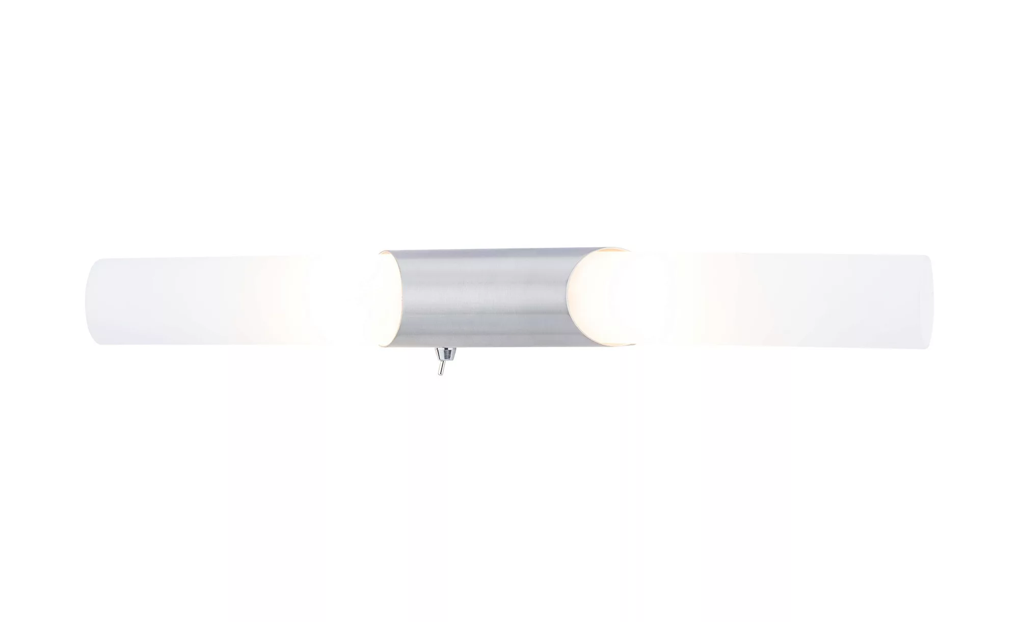 Wandlampe nickel matt schmal - silber - 5 cm - 7,5 cm - Lampen & Leuchten > günstig online kaufen