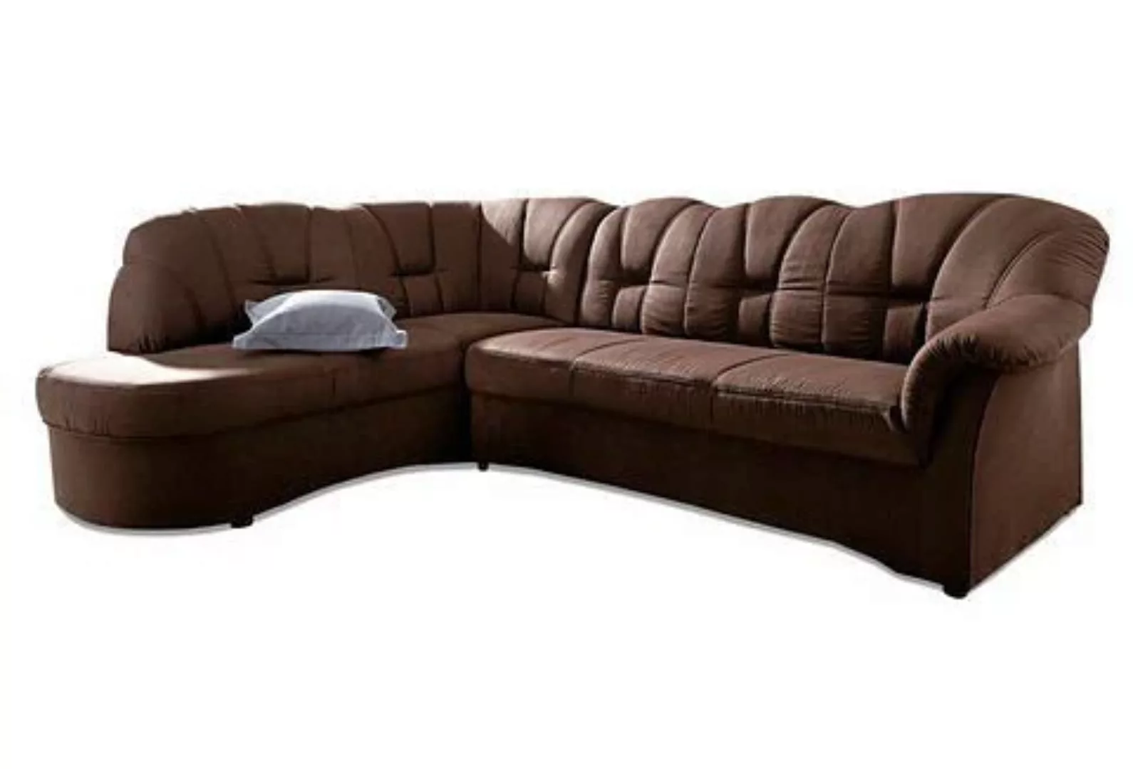 DOMO collection Ecksofa Papenburg L-Form, mit Ottomane, wahlweise mit Bettf günstig online kaufen