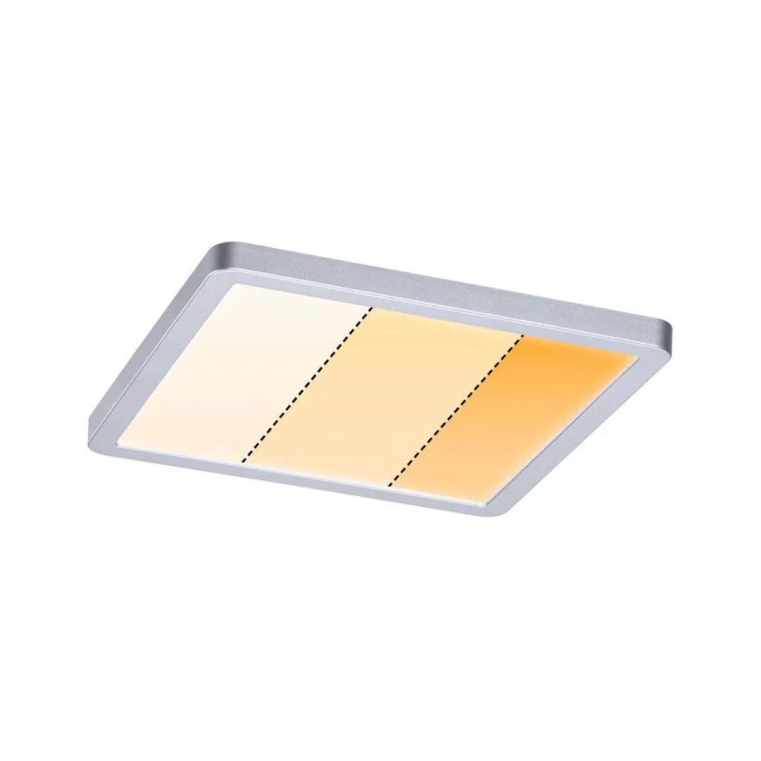 LED Einbaupanel Areo in Chrom-matt 13W 1200lm IP44 günstig online kaufen