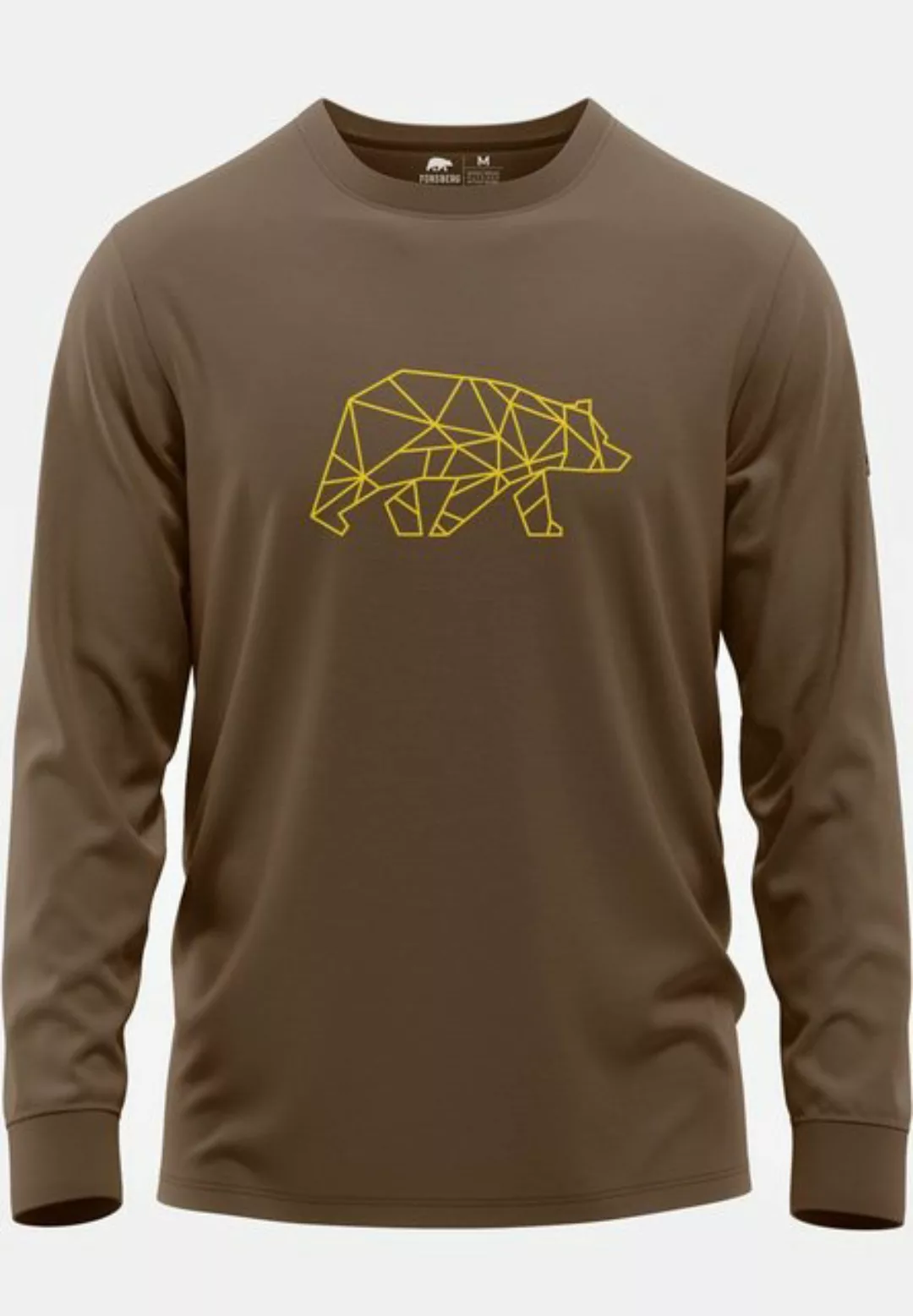 FORSBERG Sweatshirt Langar II Langarm-Shirt mit Logo & BÄR günstig online kaufen