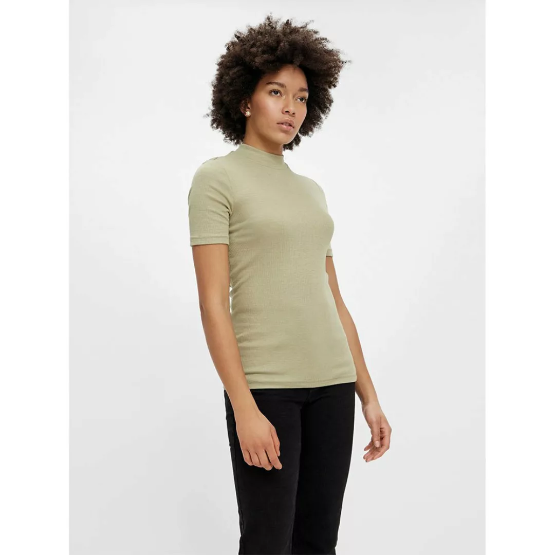 Pieces Birdie Kurzärmeliges T-shirt XS Desert Sage günstig online kaufen