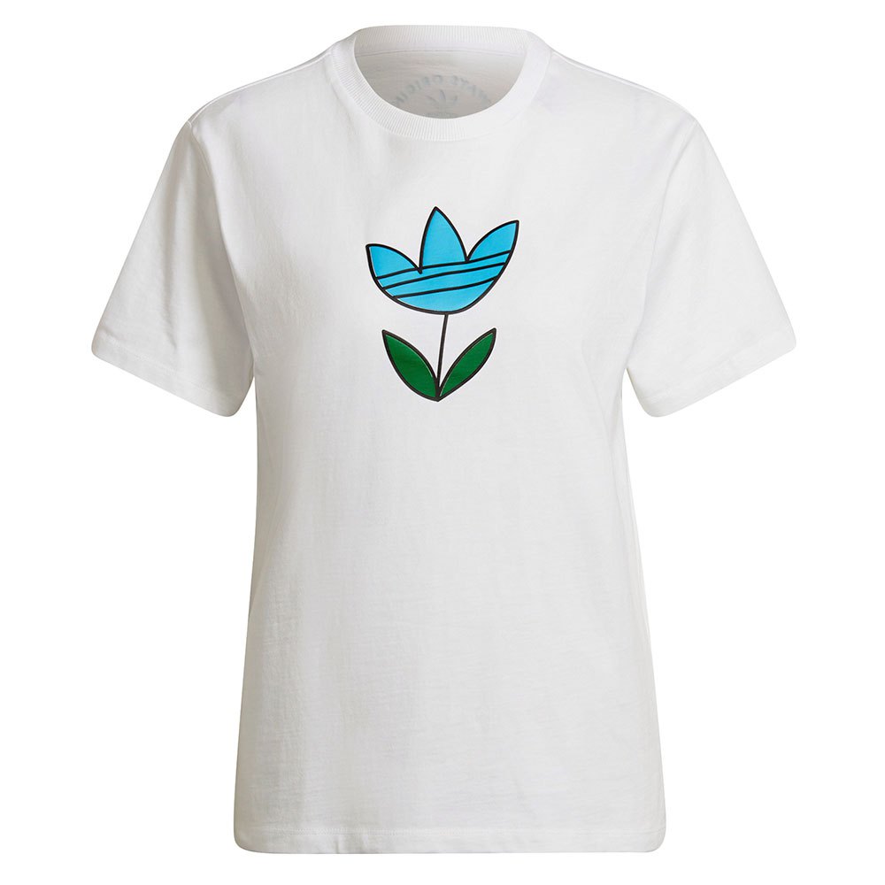 Adidas Originals Graphic Kurzärmeliges T-shirt 36 White günstig online kaufen