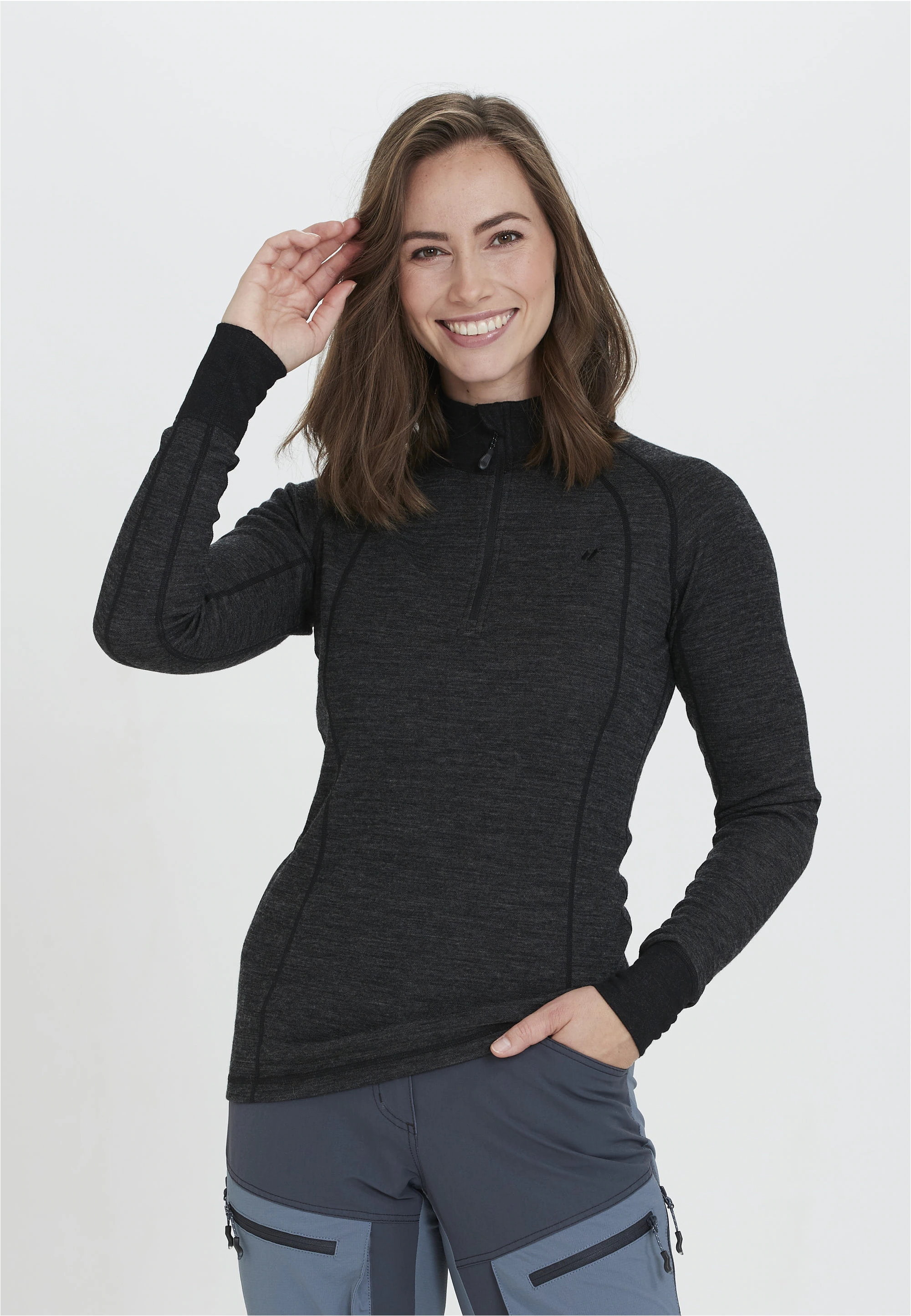 WHISTLER Funktionsshirt "Candee", mit praktischem Reißverschluss günstig online kaufen