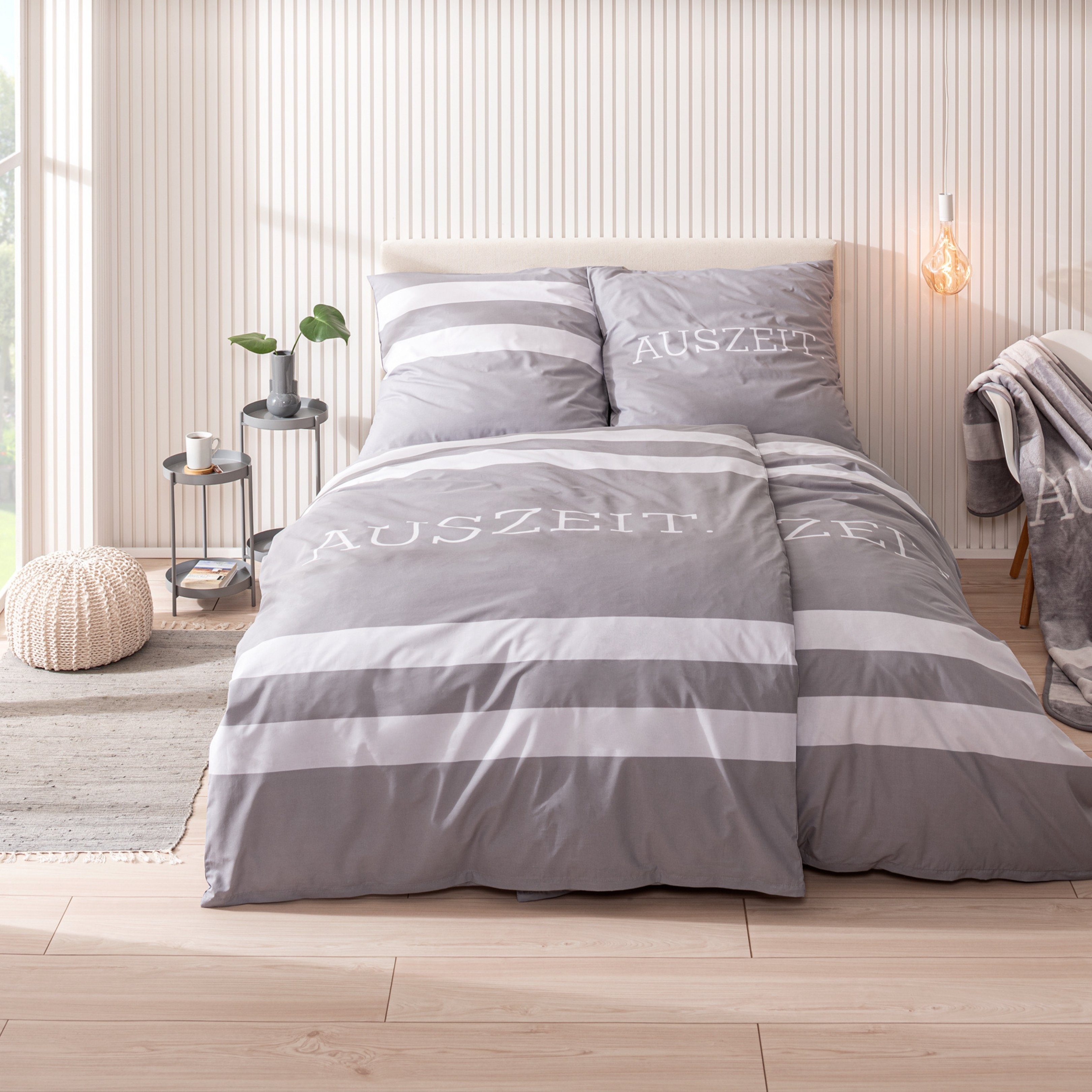 MTOnlinehandel Bettwäsche Auszeit in 155 cm günstig online kaufen