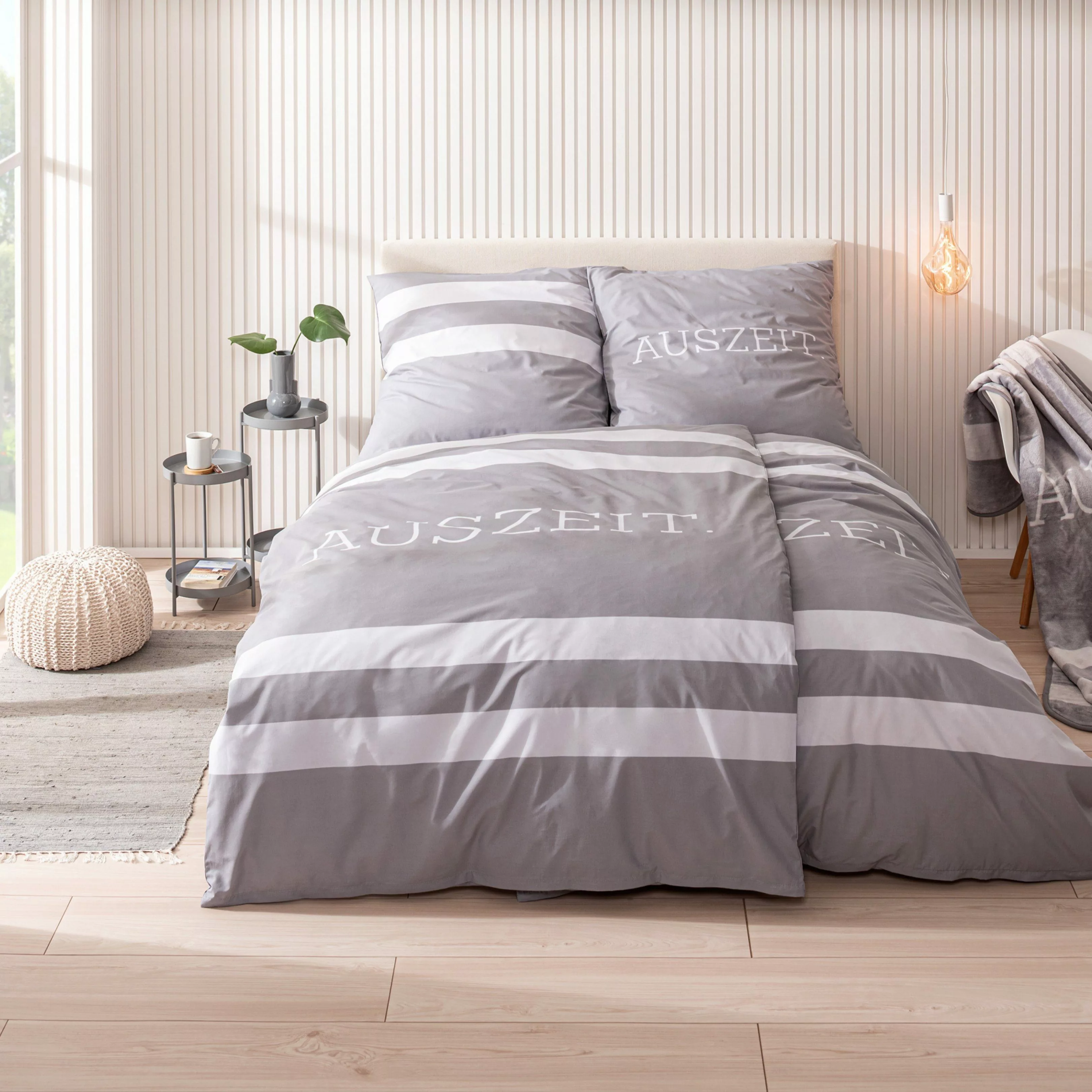 MTOnlinehandel Bettwäsche Auszeit in 155 cm günstig online kaufen