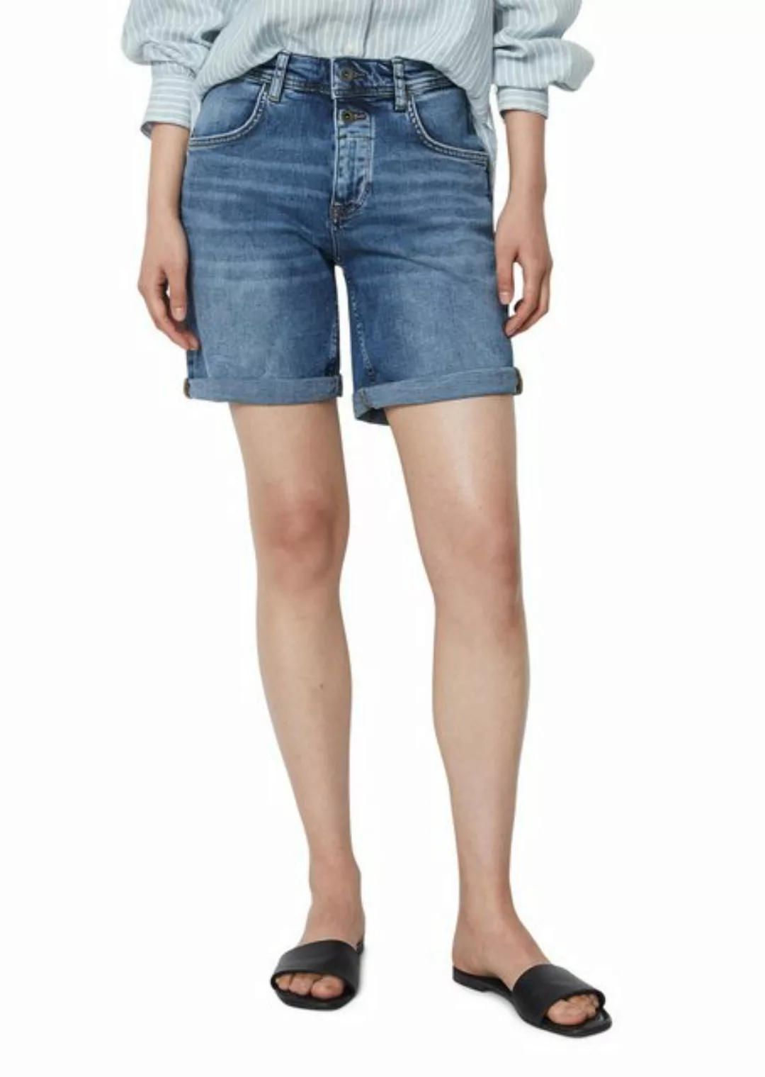 Marc O'Polo Shorts aus Organic Cotton-Mix günstig online kaufen