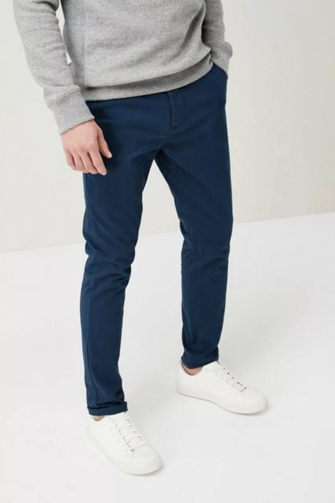 Next Chinohose Skinny Fit Chinohose mit Stretch (1-tlg) günstig online kaufen