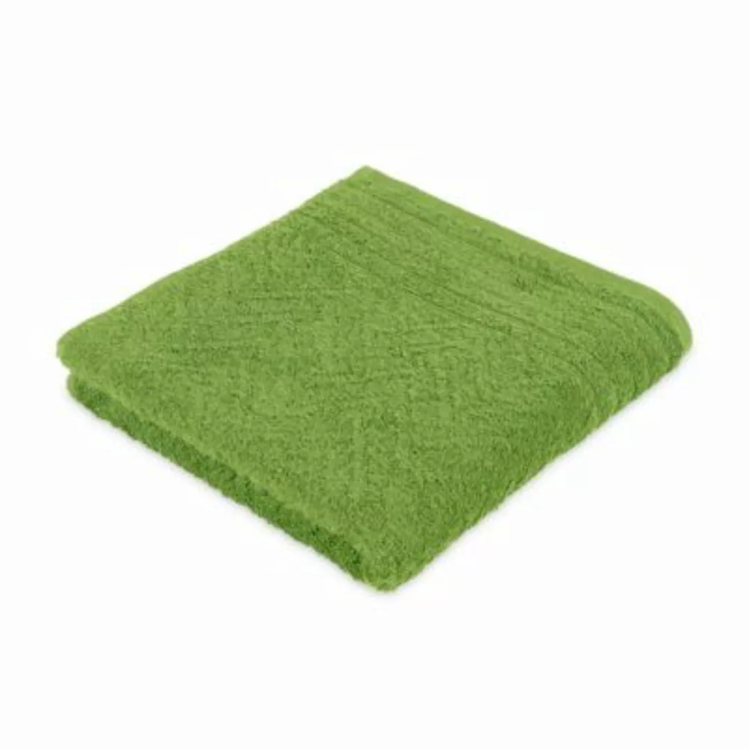 frottana Handtuch Elegance grün Gr. 50 x 100 günstig online kaufen
