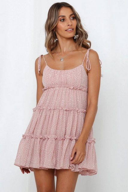 jalleria Dirndl 2-teiliges sexy Strapskleid für Damen mit modischem Print günstig online kaufen