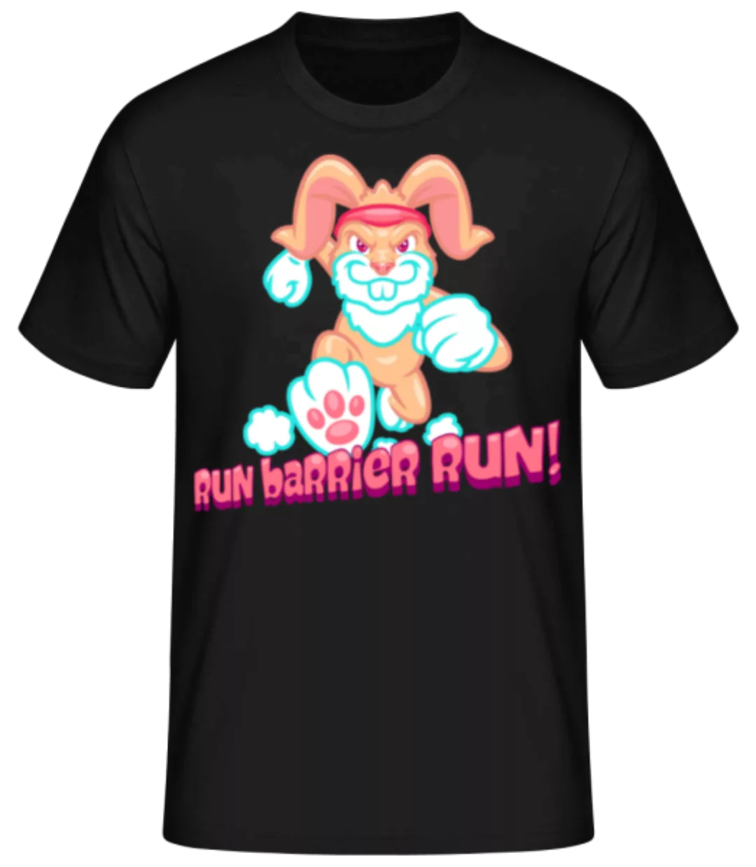 Run Barrier Run · Männer Basic T-Shirt günstig online kaufen