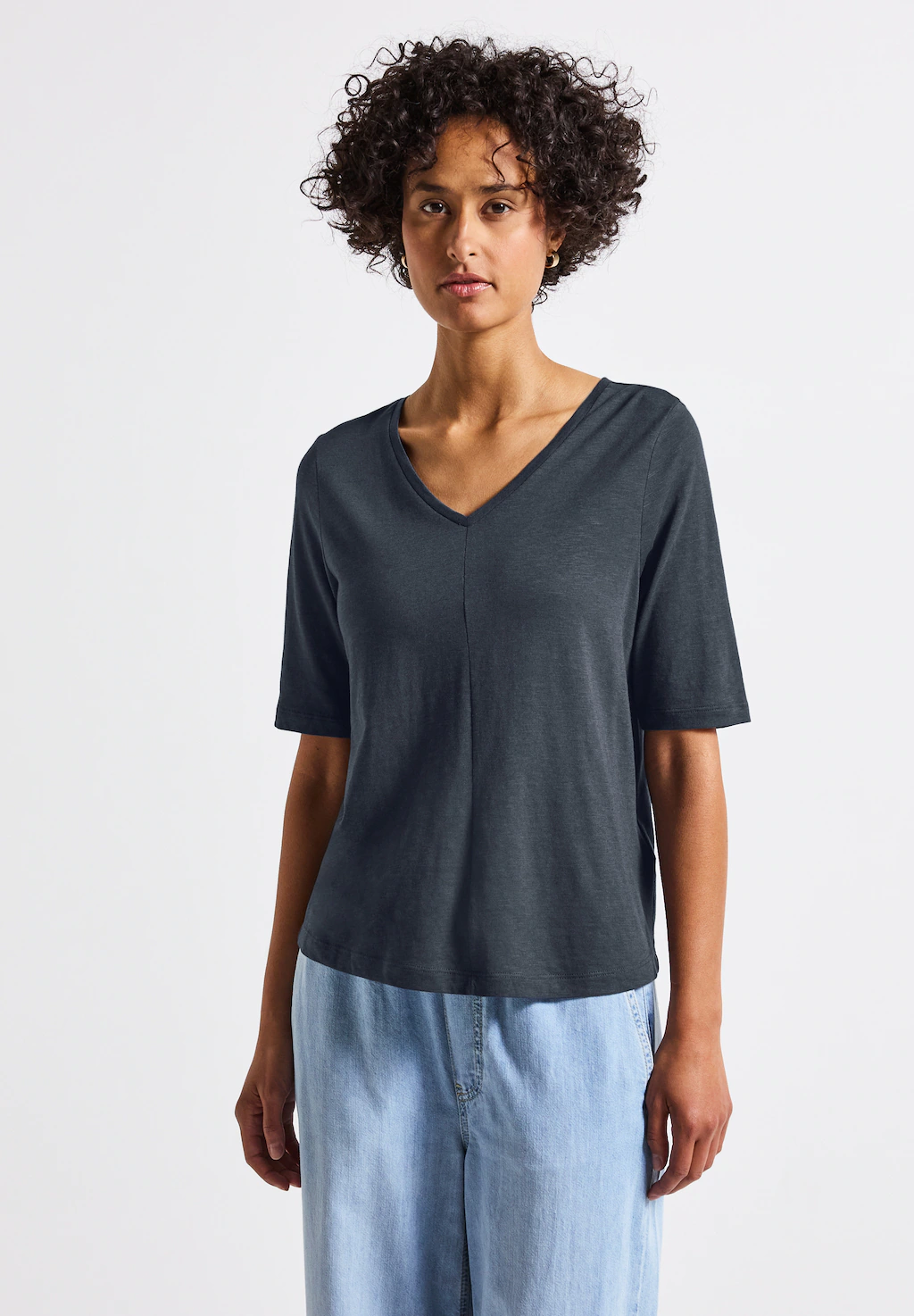 STREET ONE T-Shirt, im soften Baumwoll-Mix günstig online kaufen