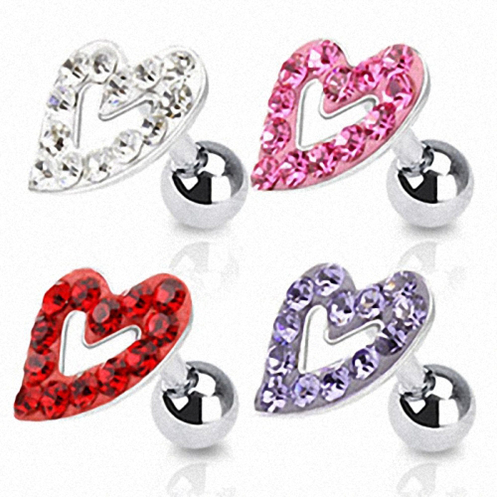 Taffstyle Piercing-Set Piercing Ohr Helix Tragus günstig online kaufen
