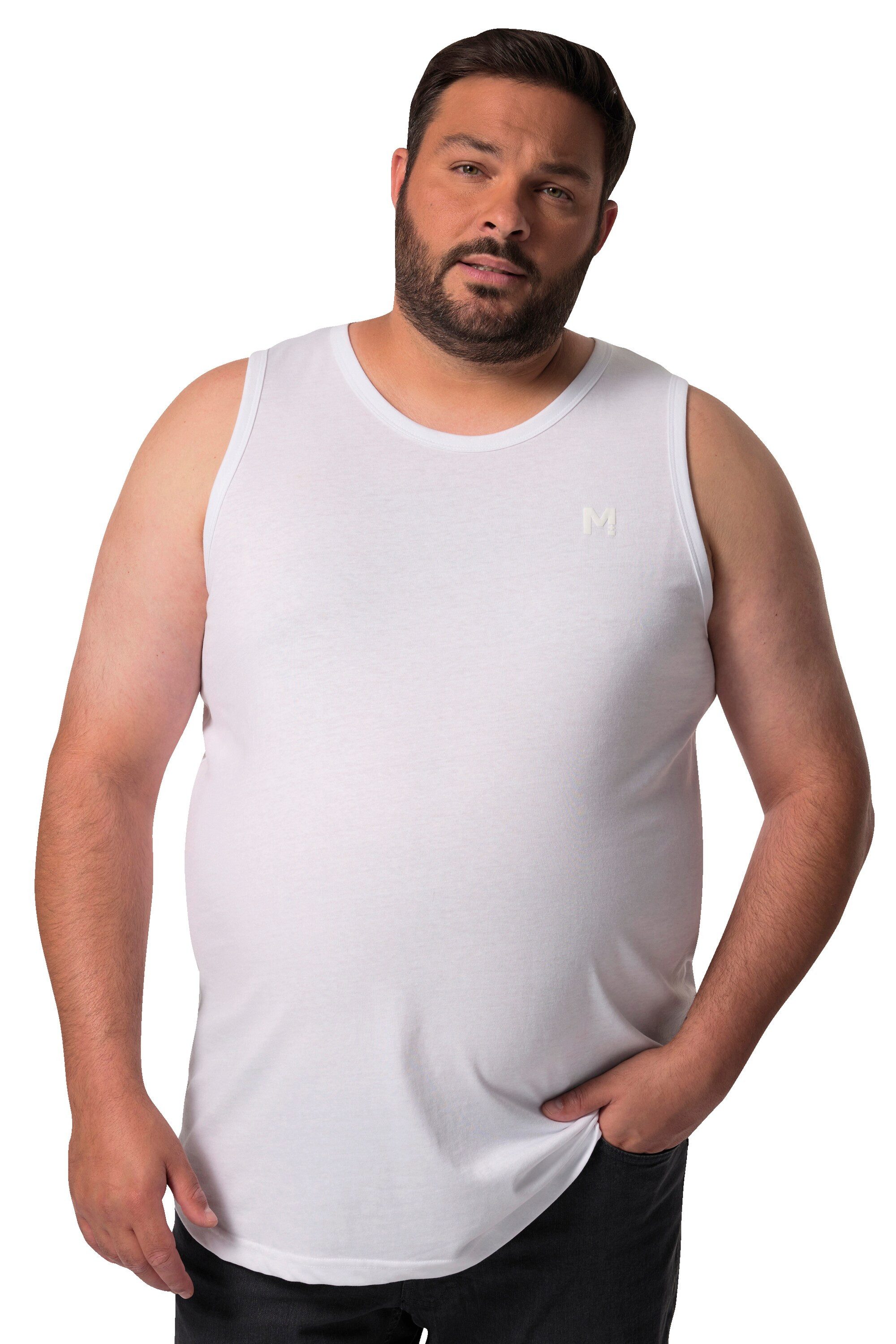 Men Plus T-Shirt Men+ Tanktop Basic günstig online kaufen
