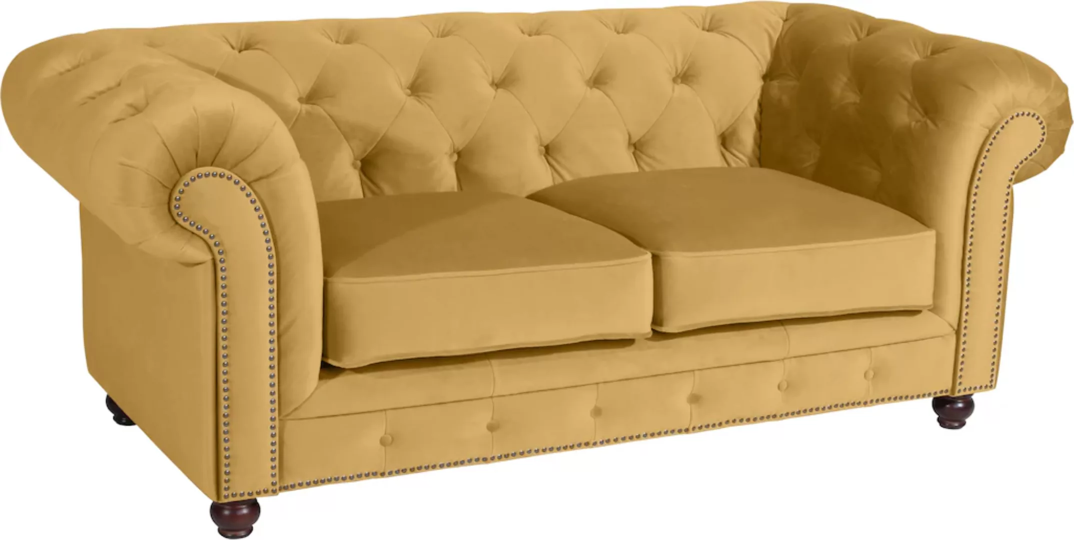 Max Winzer Chesterfield-Sofa "Old England modern, elegant und Retro, mit ed günstig online kaufen