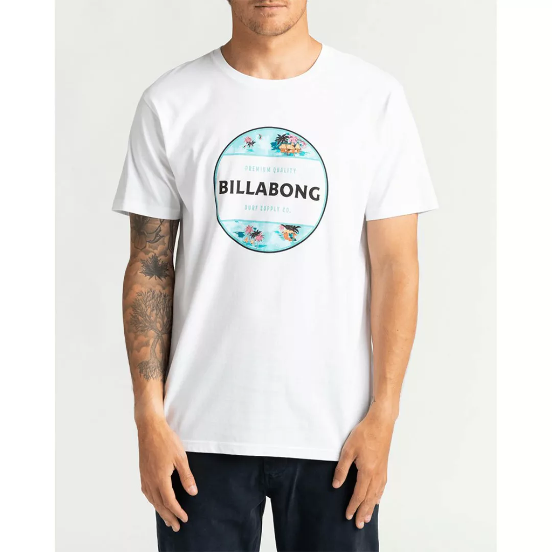 Billabong Rotor Fill Kurzarm T-shirt XS White günstig online kaufen