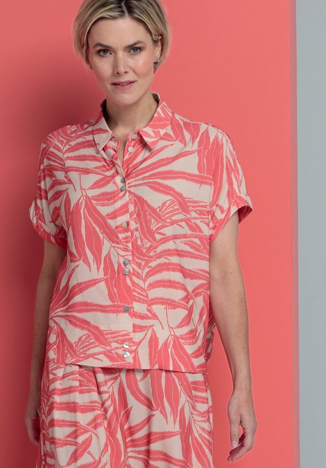 bianca Druckbluse SABEA in angesagtem Allover-Print in Trendfarbe günstig online kaufen