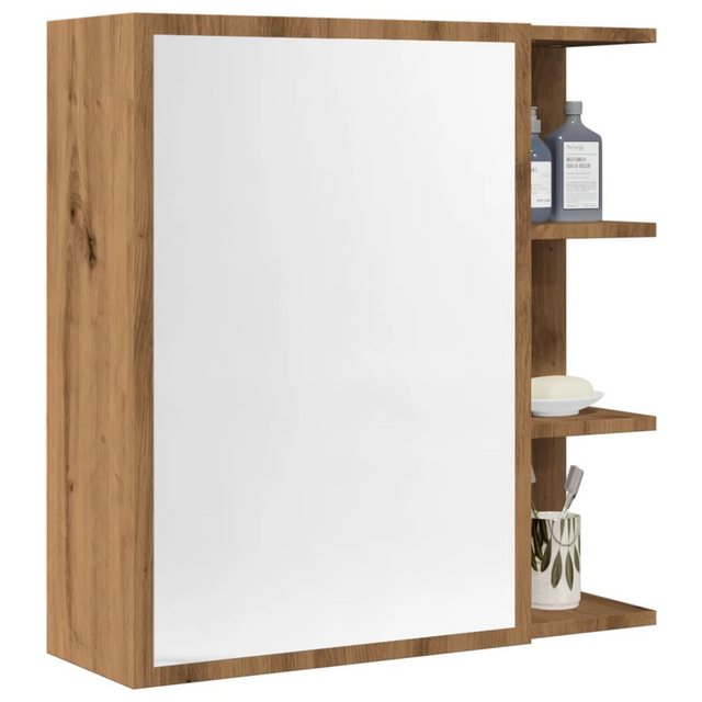 vidaXL Schrankmodule Spiegelschrank Artisan-Eiche 62,5x20,5x64 cm Holzwerks günstig online kaufen