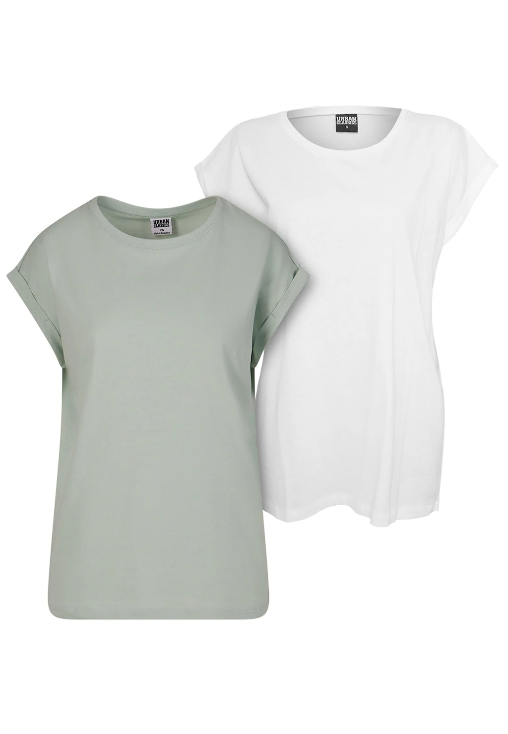 URBAN CLASSICS T-Shirt "Urban Classics Damen Ladies Extended Shoulder Tee 2 günstig online kaufen