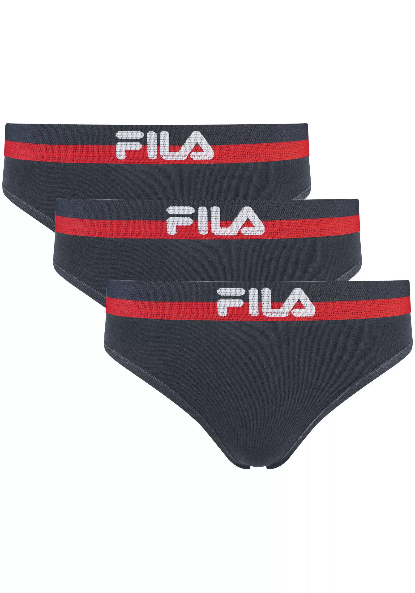 Fila Slip, (3er Pack), mit elastischem Logobund, Woman Culotte günstig online kaufen