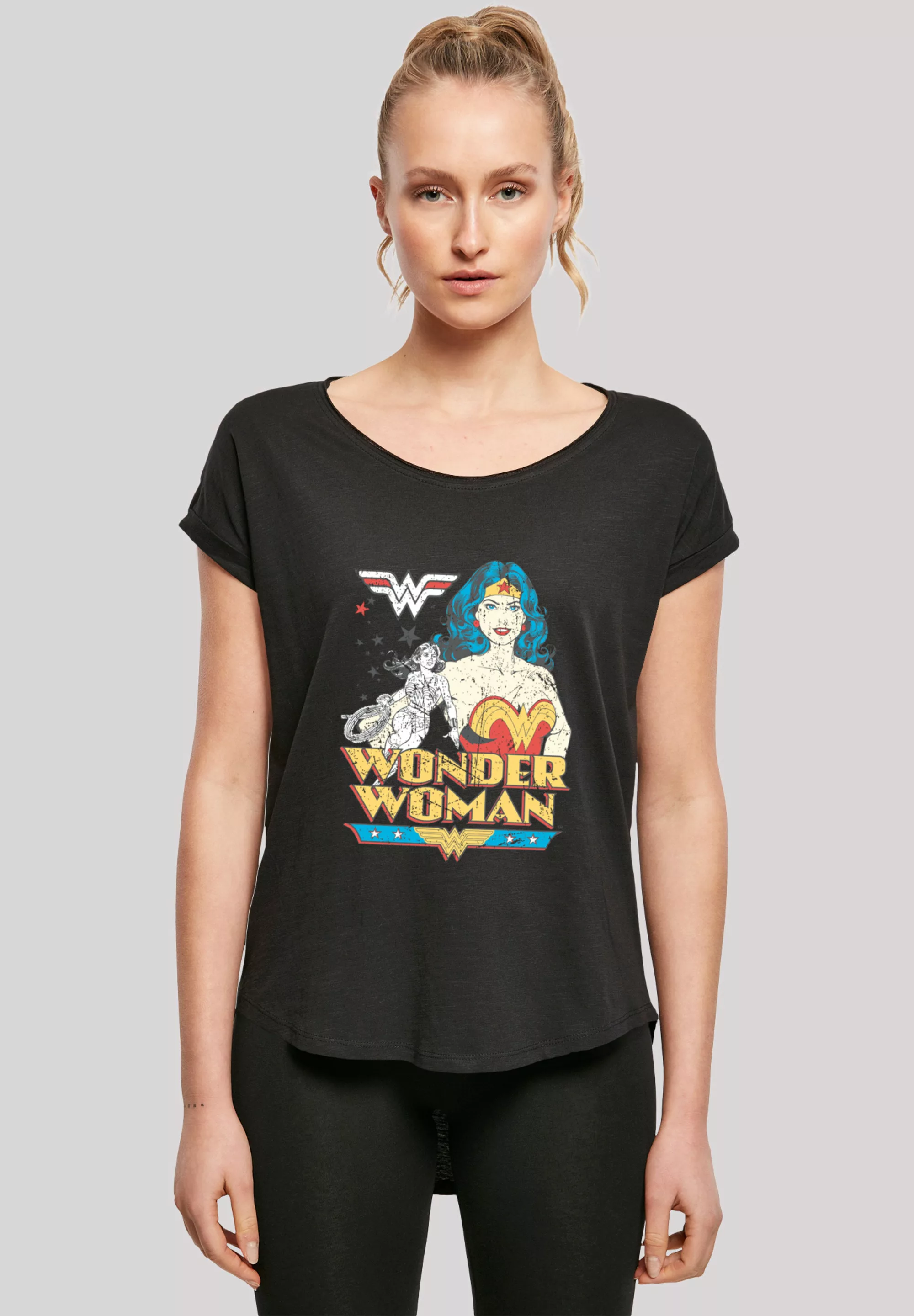 F4NT4STIC T-Shirt "DC Comics Superhelden Wonder Woman Posing", Print günstig online kaufen