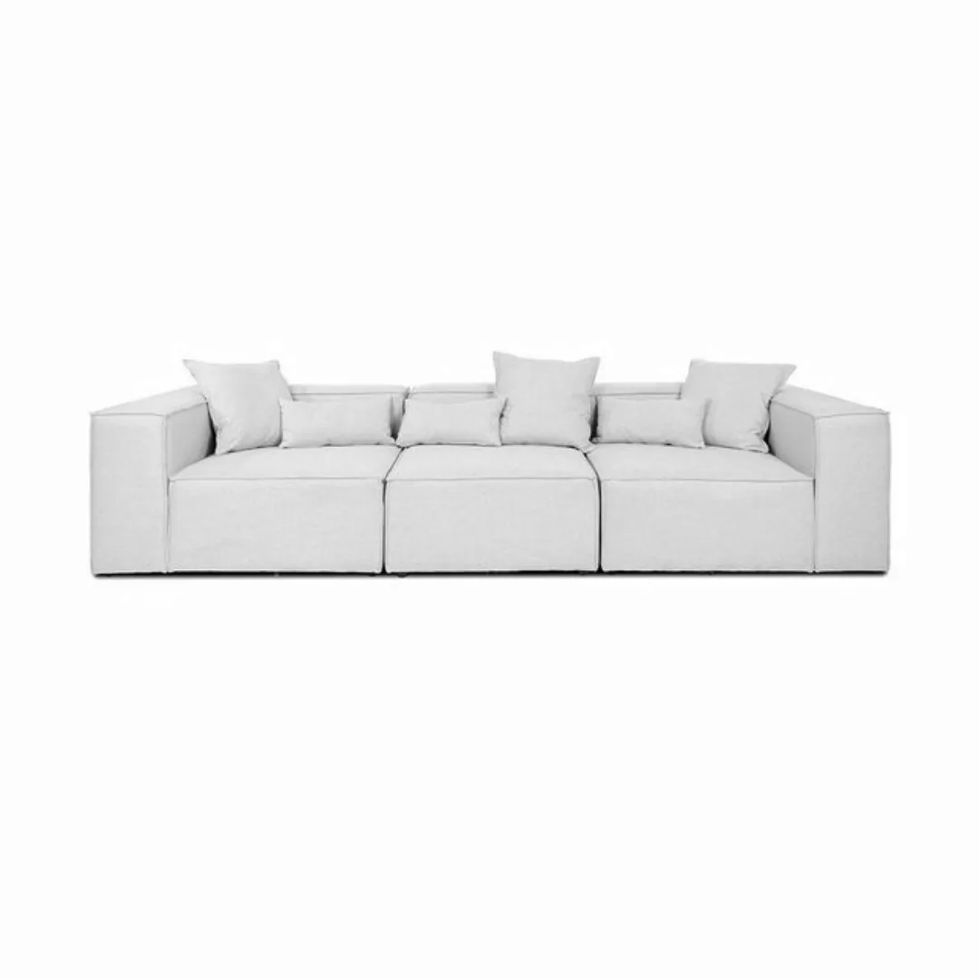 HOME DELUXE Sofa Modulares Sofa VERONA XXL, 415 x 68 x 207 cm 6 Teile, Ecks günstig online kaufen