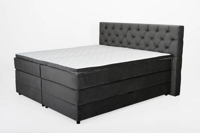 Belanoti Boxspringbett Any (Boxspringbett 180x200 mit Bettkasten, 7-Zonen T günstig online kaufen