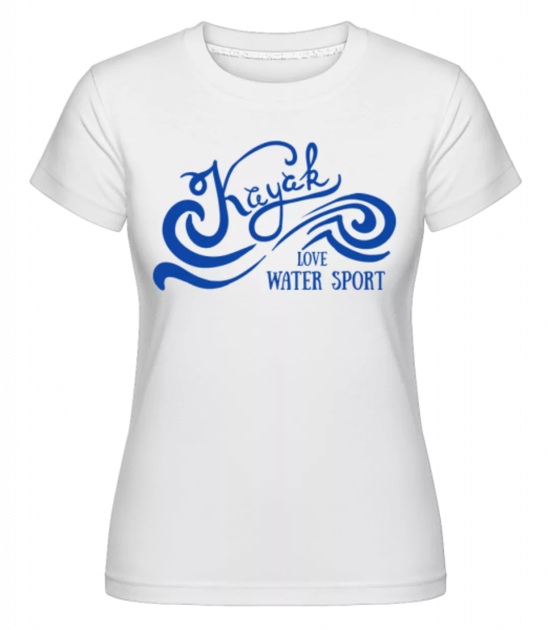 Kayak Logo Blue · Shirtinator Frauen T-Shirt günstig online kaufen