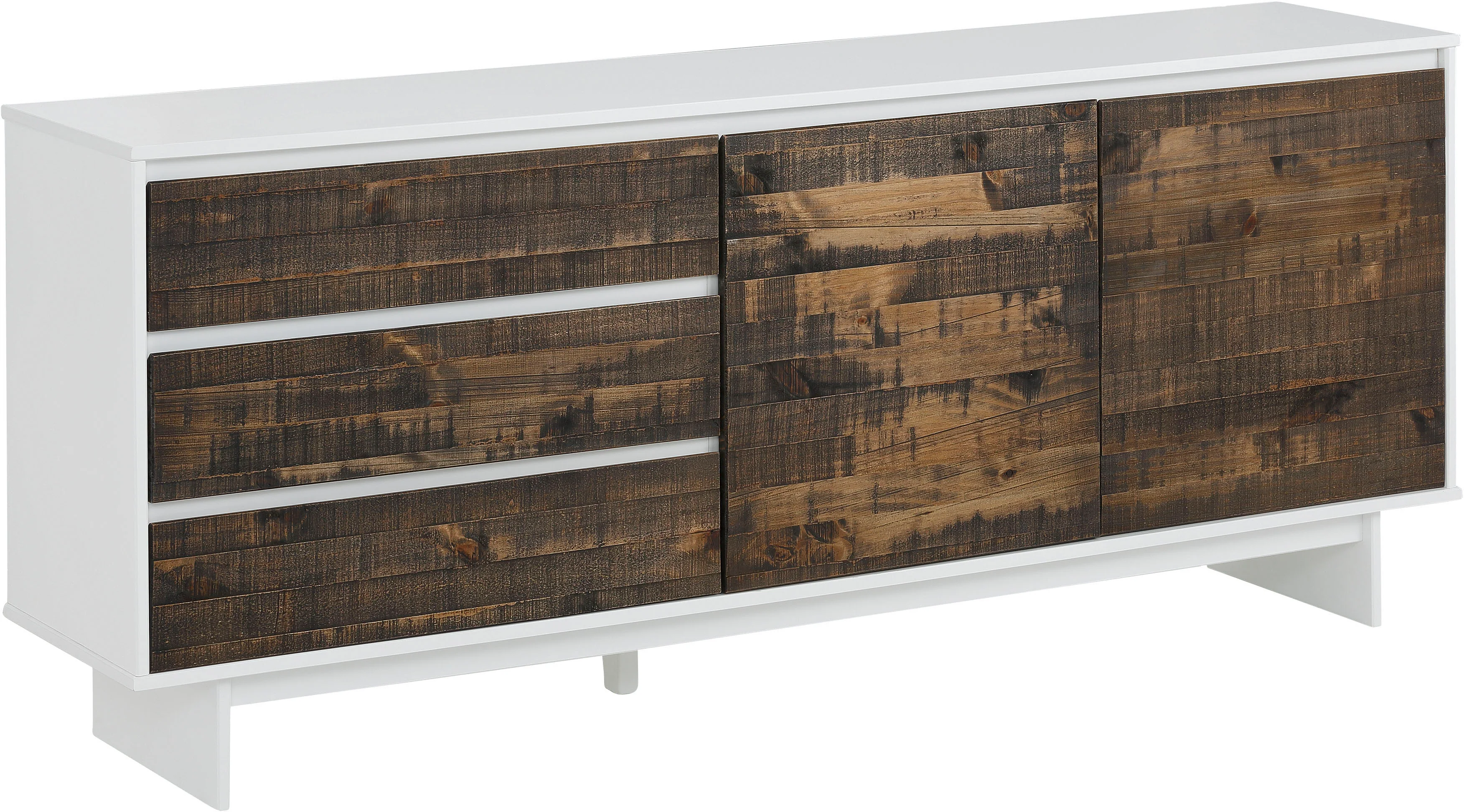 Home affaire Sideboard "Morgan", Kommode aus massivem Kiefernholz, mit Grif günstig online kaufen