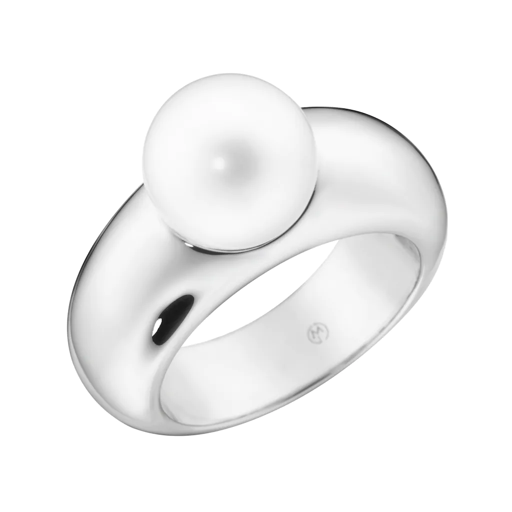 GIORGIO MARTELLO MILANO Silberring "mit Muschelkern-Perle, Silber 925" günstig online kaufen