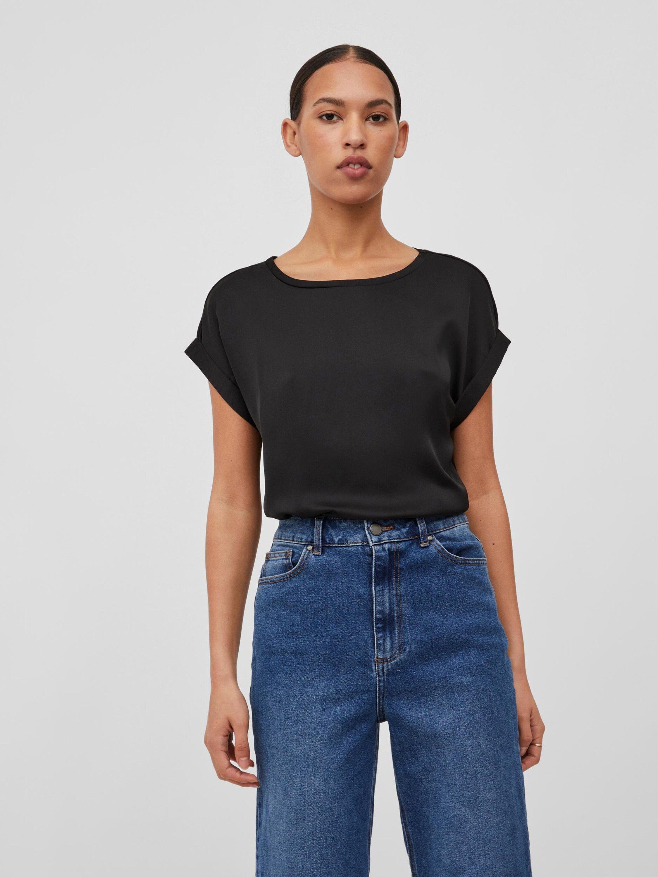 Vila Petite T-Shirt (1-tlg) Plain/ohne Details günstig online kaufen