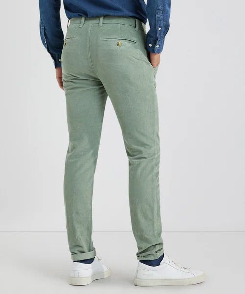 McGregor Chino Corduroy Hellgrün - Größe W 38 - L 34 günstig online kaufen