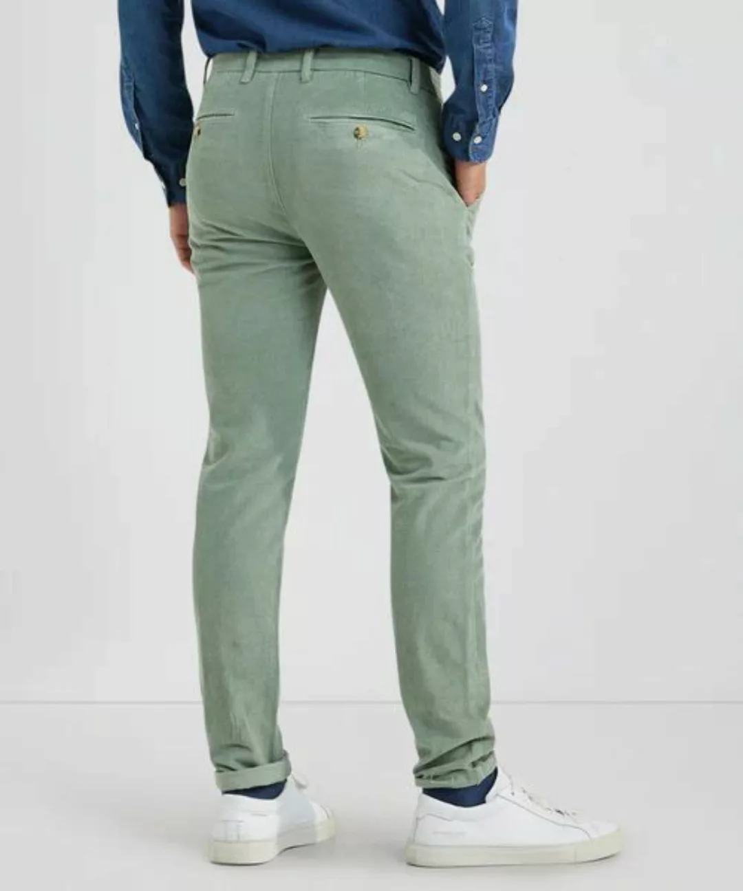 McGregor Chino Corduroy Hellgrün - Größe W 33 - L 34 günstig online kaufen