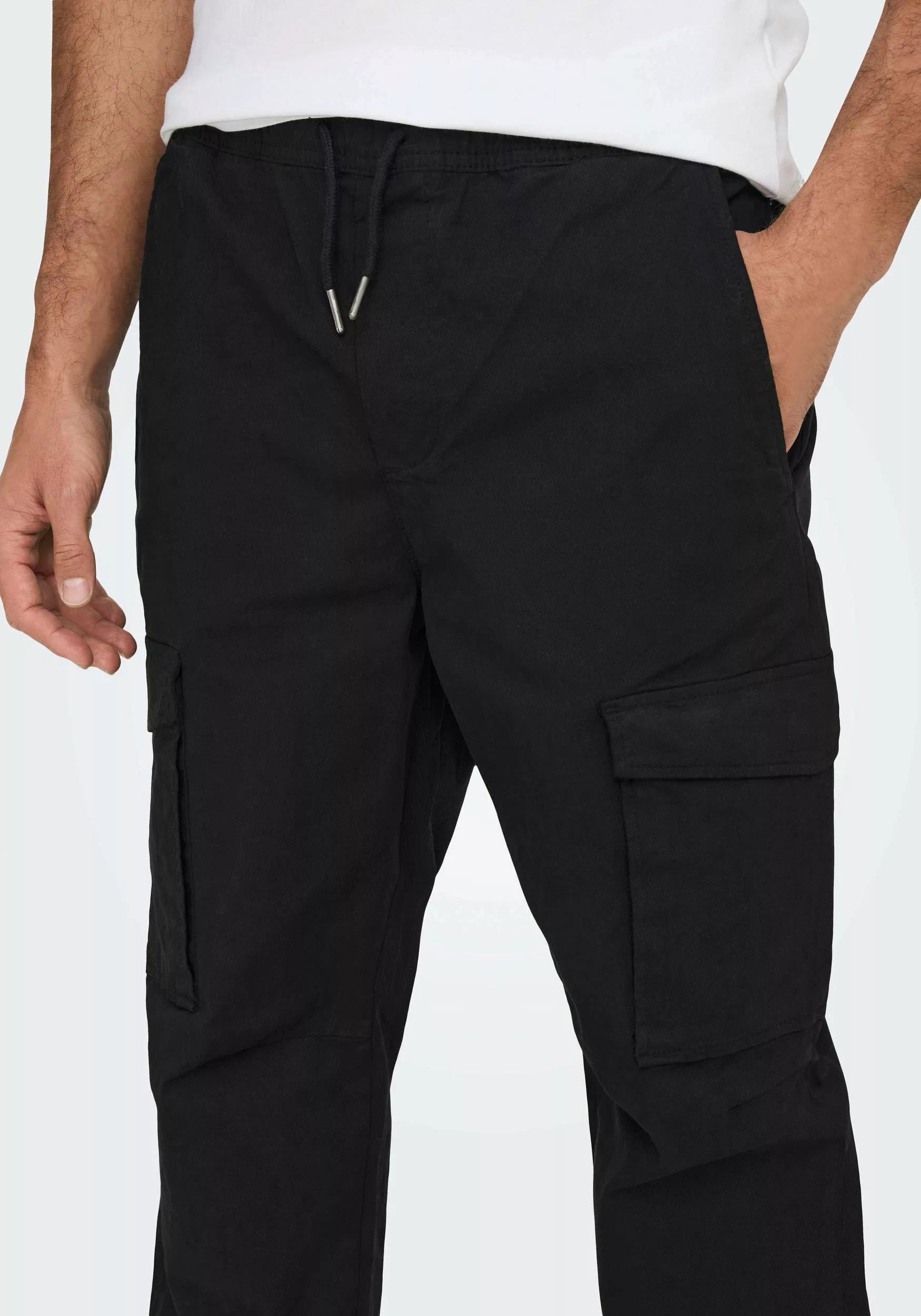 ONLY & SONS Cargohose "ONSELL TAPERED CARGO 4485" günstig online kaufen
