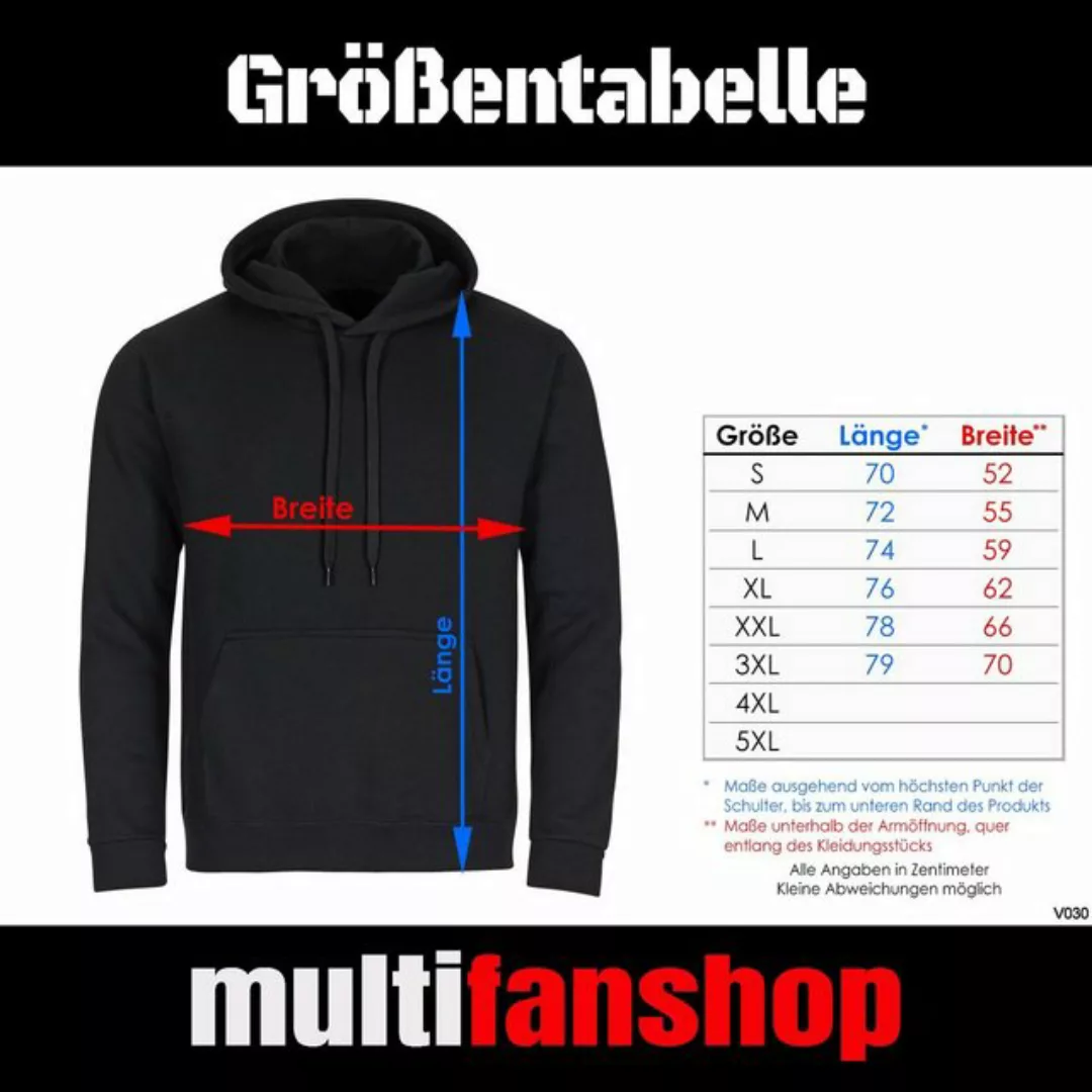 multifanshop Kapuzensweatshirt Holland - Löwe seitlich - Pullover günstig online kaufen