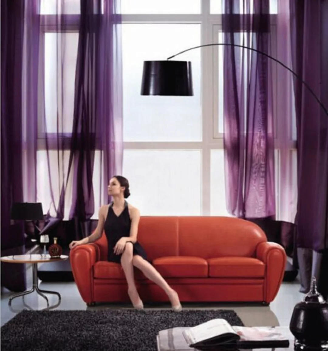 JVmoebel Sofa Sofa Couchen Sitzer Set Sofa Polster Couch 3tlg Sessel Leders günstig online kaufen