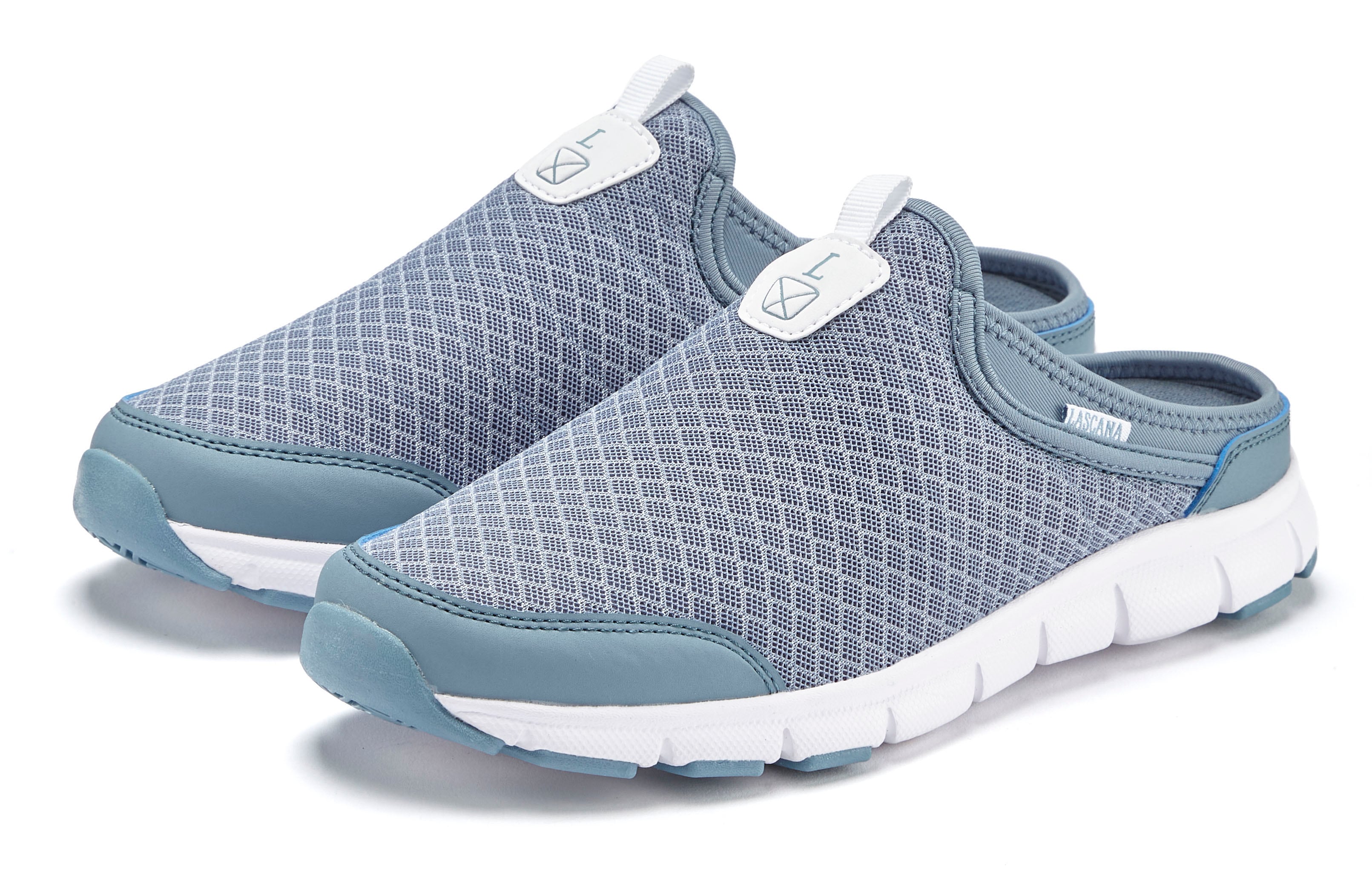 LASCANA Slip-On Sneaker, Sabot, Clogs aus leichtem Mesh-Material günstig online kaufen