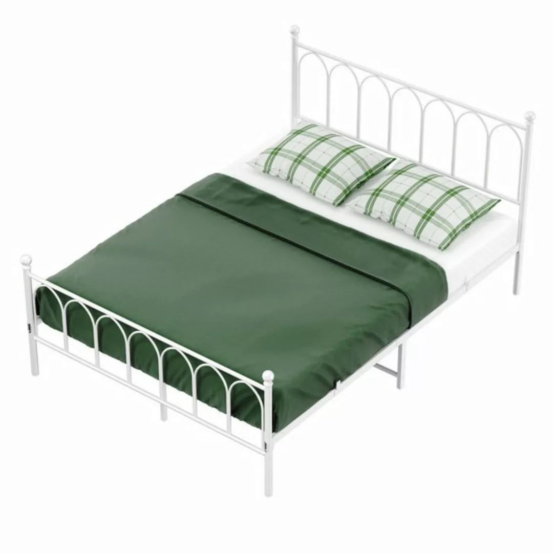 HAUSS SPOLE Metallbett Modern Metallbett Bettgestelle Einzelbett Gästebett günstig online kaufen