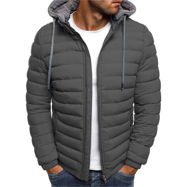 Zoclack Winterjacke Herren Winter Warm Steppjacke Lässig Outdoorjacke mit K günstig online kaufen