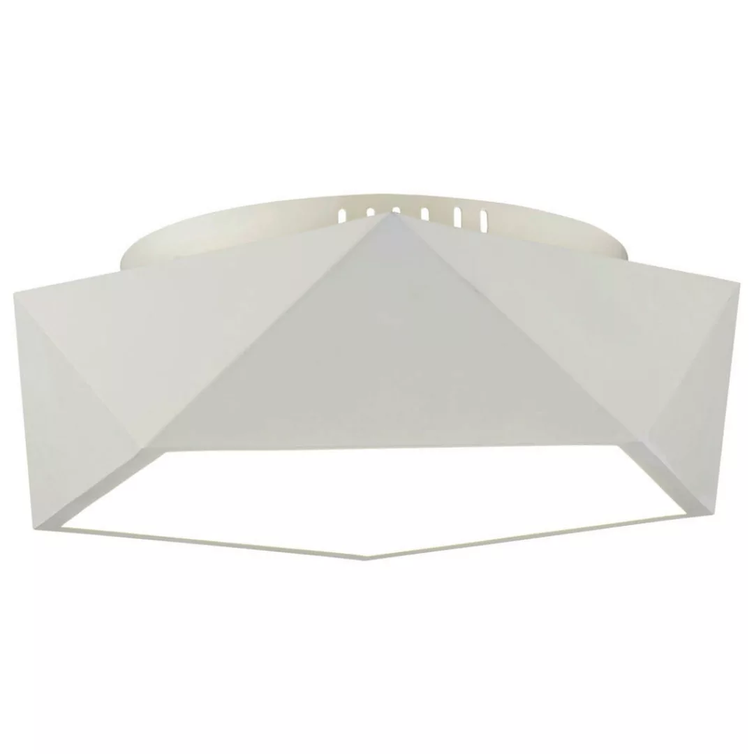 SPOT Light Deckenleuchte Arca 1193102 weiß Metall H/D: ca. 9,5x51 cm günstig online kaufen