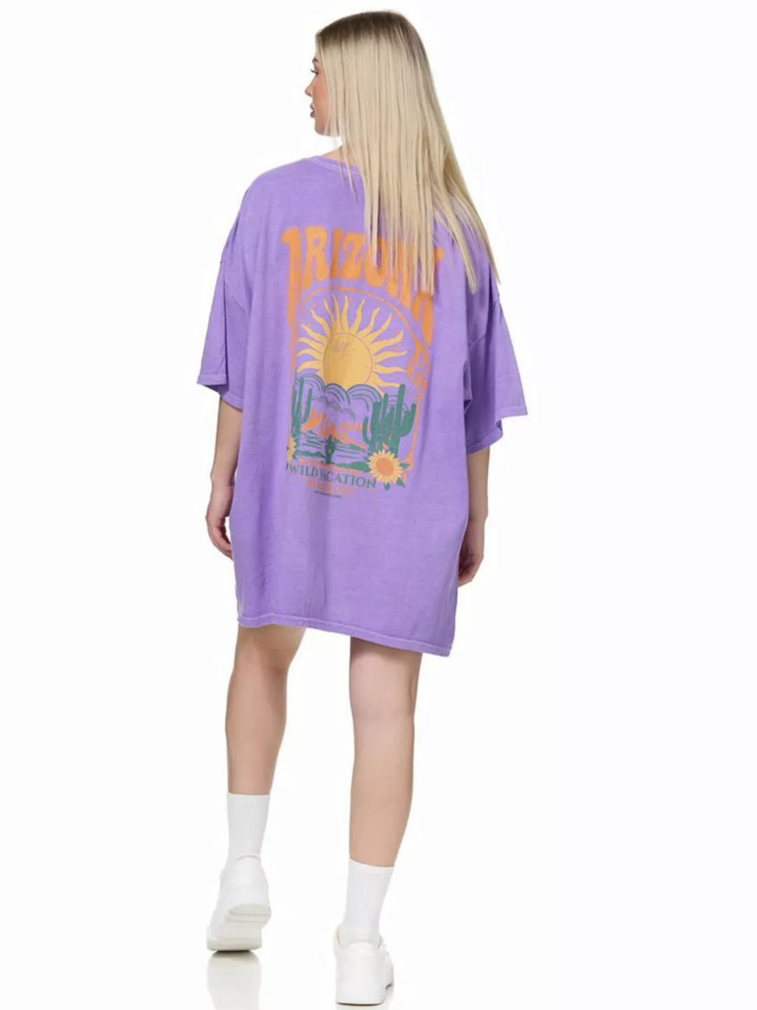 Worldclassca T-Shirt Worldclassca Oversized Print ARIZONA T-Shirt lang Somm günstig online kaufen