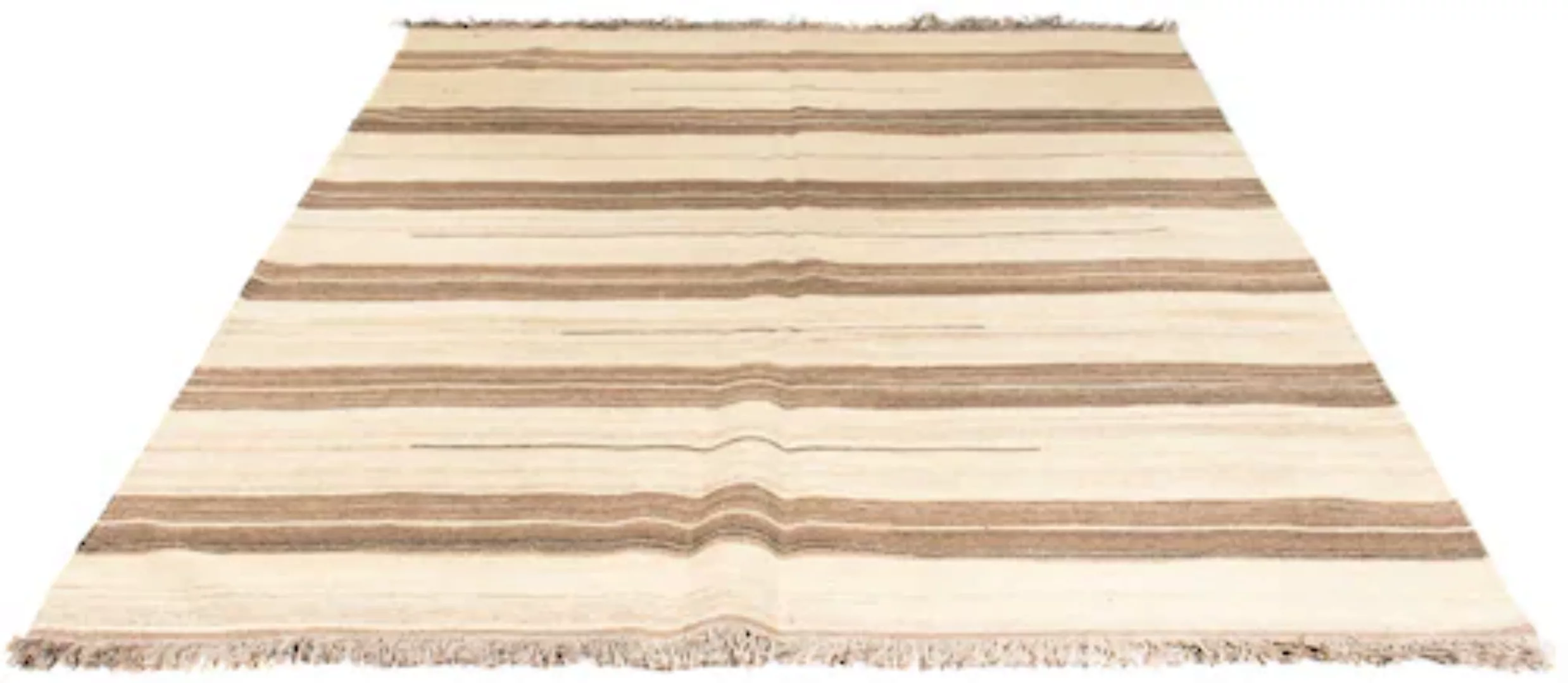 morgenland Wollteppich »Kelim - Oriental - 242 x 176 cm - beige«, rechtecki günstig online kaufen