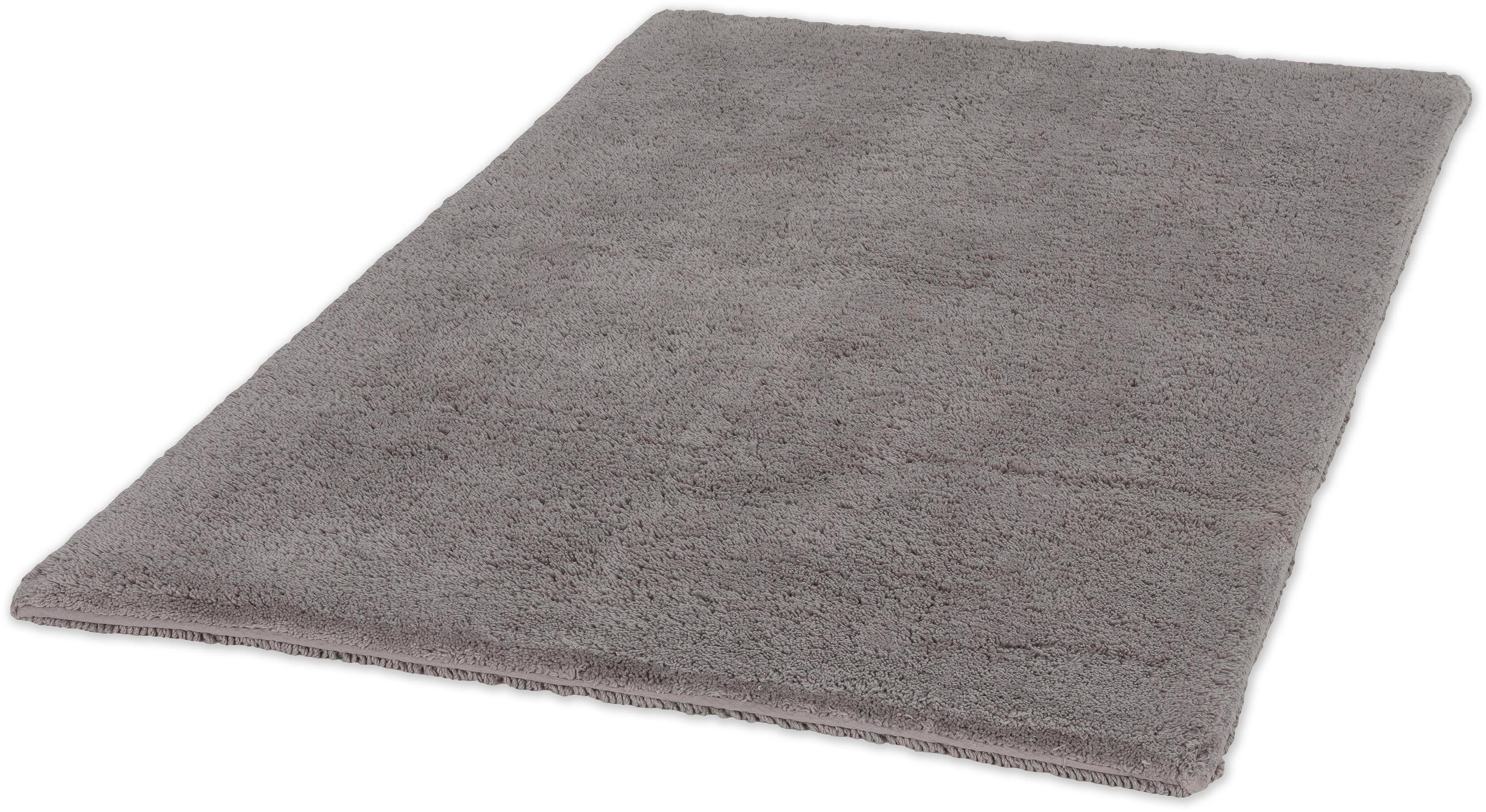 Schöner Wohnen Badmatte Bahamas 40 cm x 60 cm Uni Hellgrau günstig online kaufen