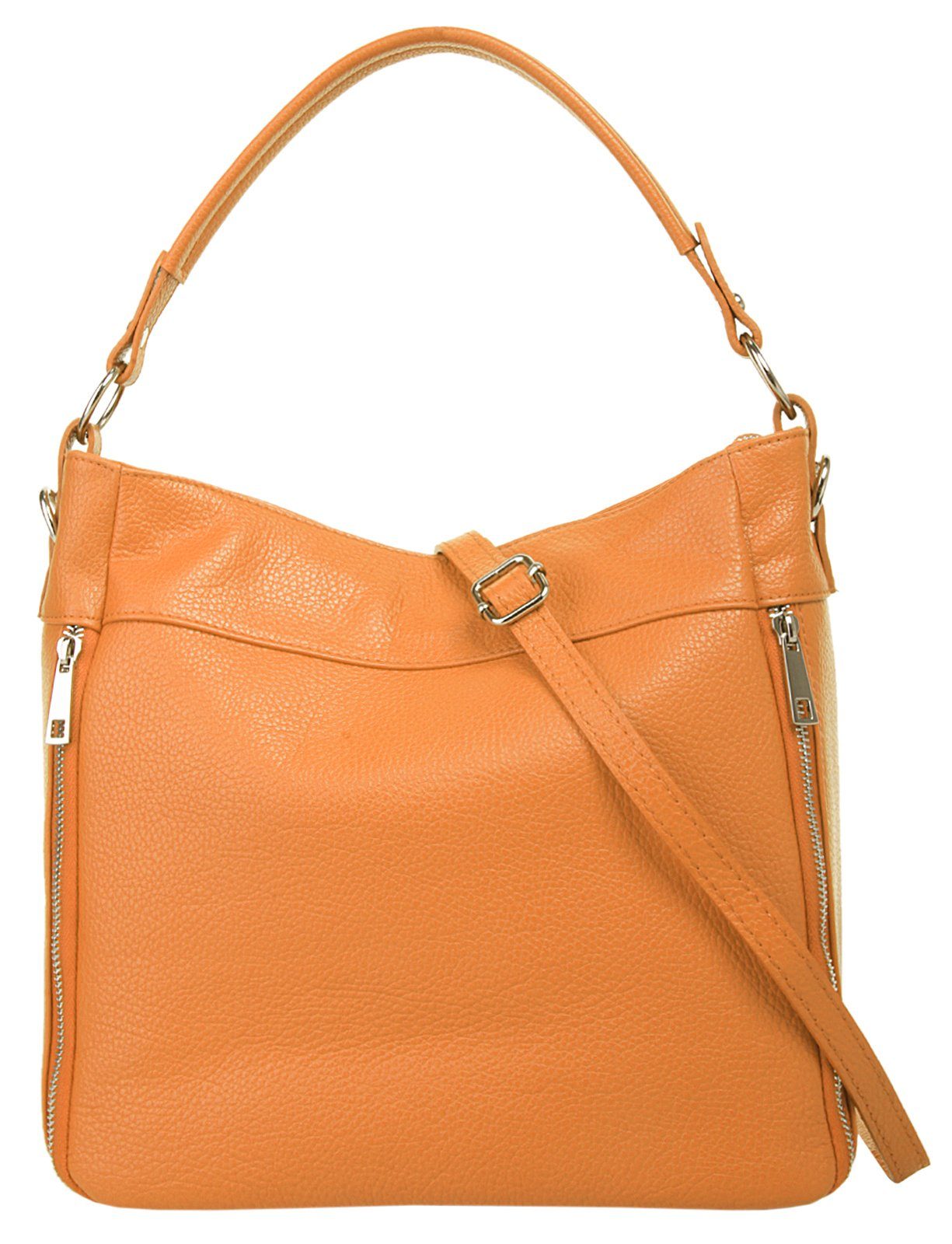 Cluty Henkeltasche, echt Leder, Made in Italy günstig online kaufen