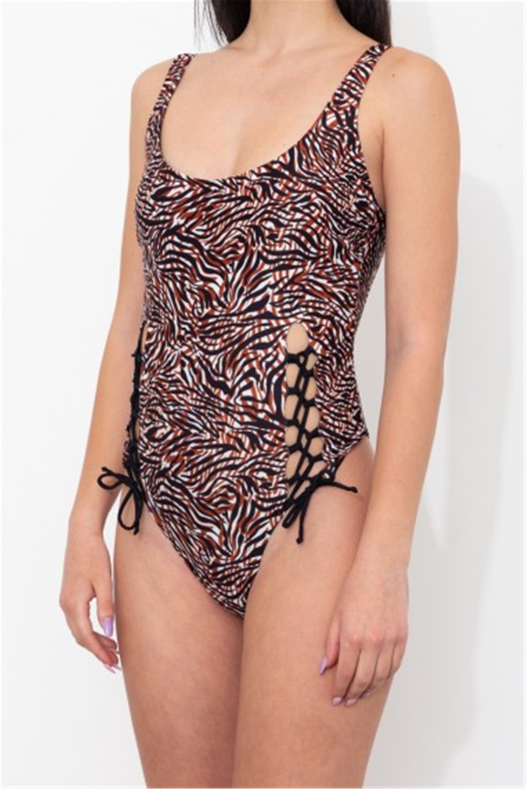 sand bikini Damen Zebra-Druck günstig online kaufen