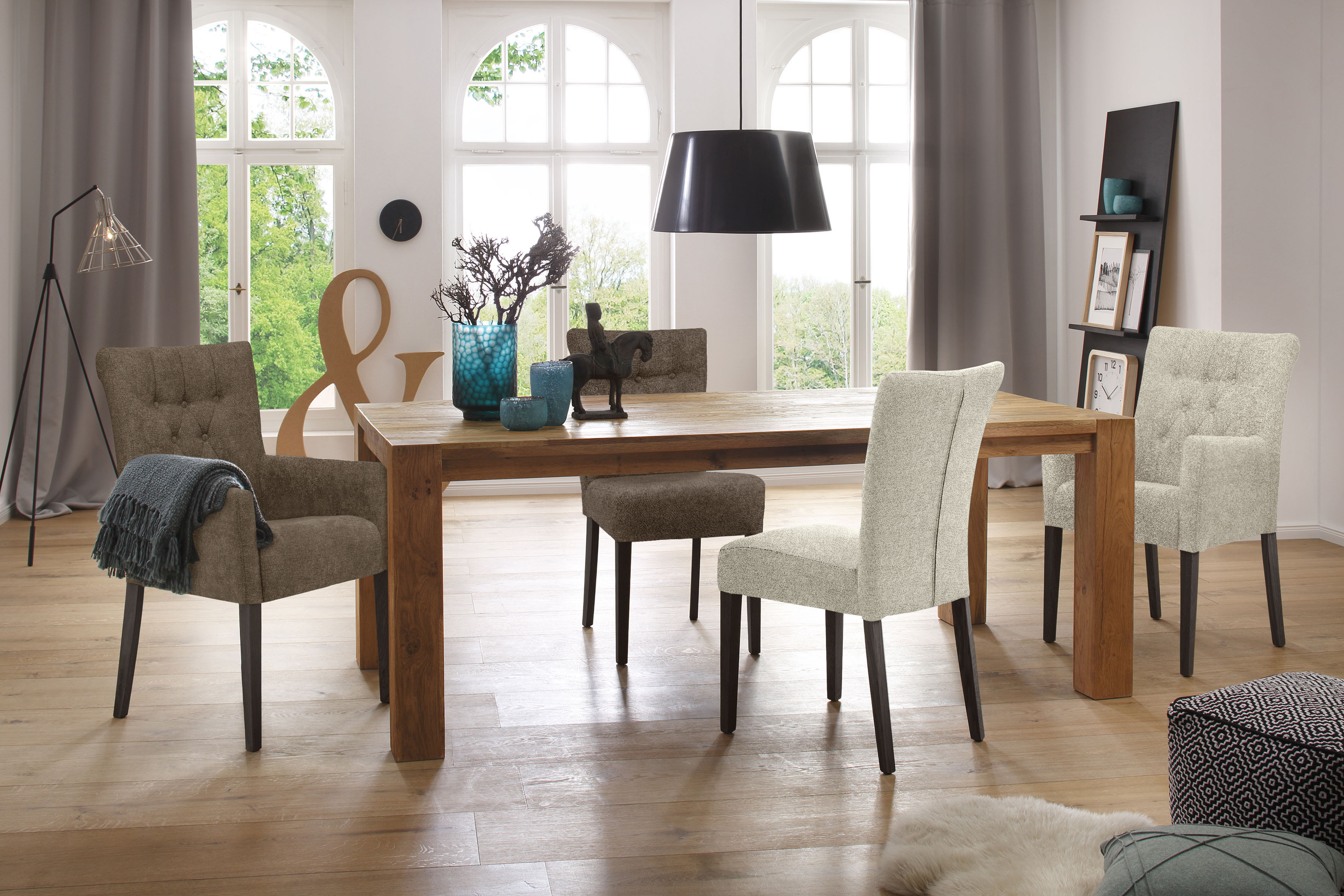 Home affaire Esszimmerstuhl "Queen BESTSELLER", (Set), 2 St., Feinstruktur, günstig online kaufen