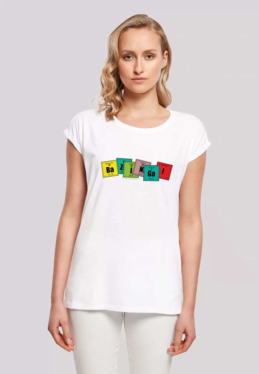 F4NT4STIC T-Shirt "Shirt Big Bang Theory Bazinga", Print günstig online kaufen