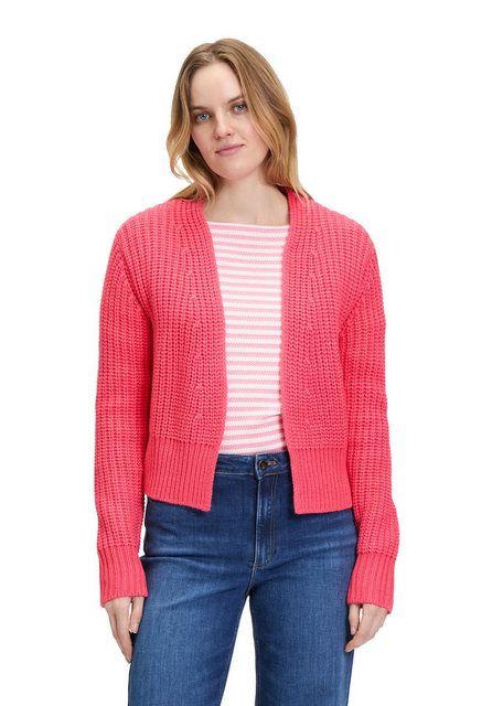 Betty&Co Strickjacke Betty & Co Grobstrickjacke ohne Verschluss (1-tlg) Rip günstig online kaufen