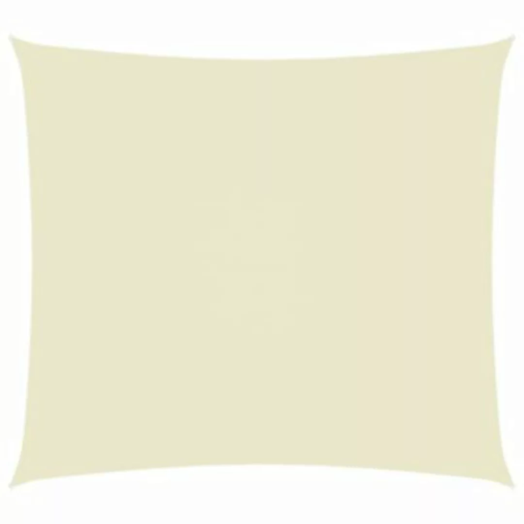 Sonnensegel Oxford-gewebe Rechteckig 4x5 M Cremeweiß günstig online kaufen